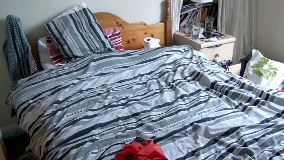  Chilling images show the squalid lair where Matthew Falder preyed on more than 200 victims before sharing many of their abuse pictures on the dark web