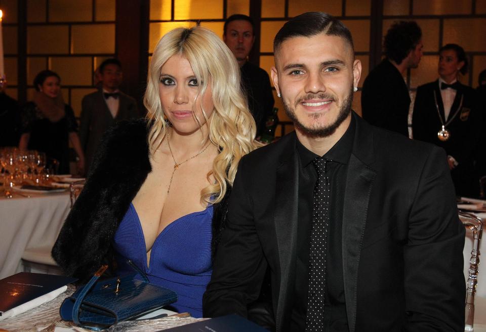 Wanda Nara has been forced to deny cheating on husband Mauro Icardi