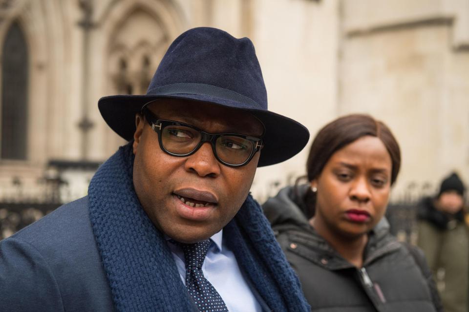  Mr Haasstrup spoke to reporters outside High Court today
