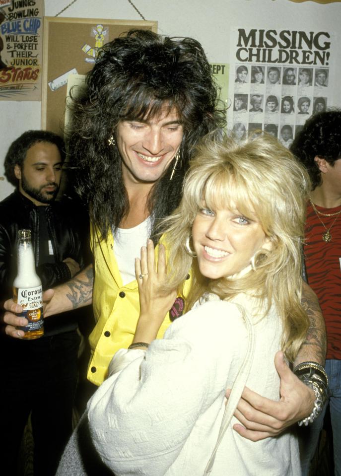  Heather was married to Motley Crue wild man Tommy Lee - who went on to star in a sex tape with Baywatch babe Pamela Anderson