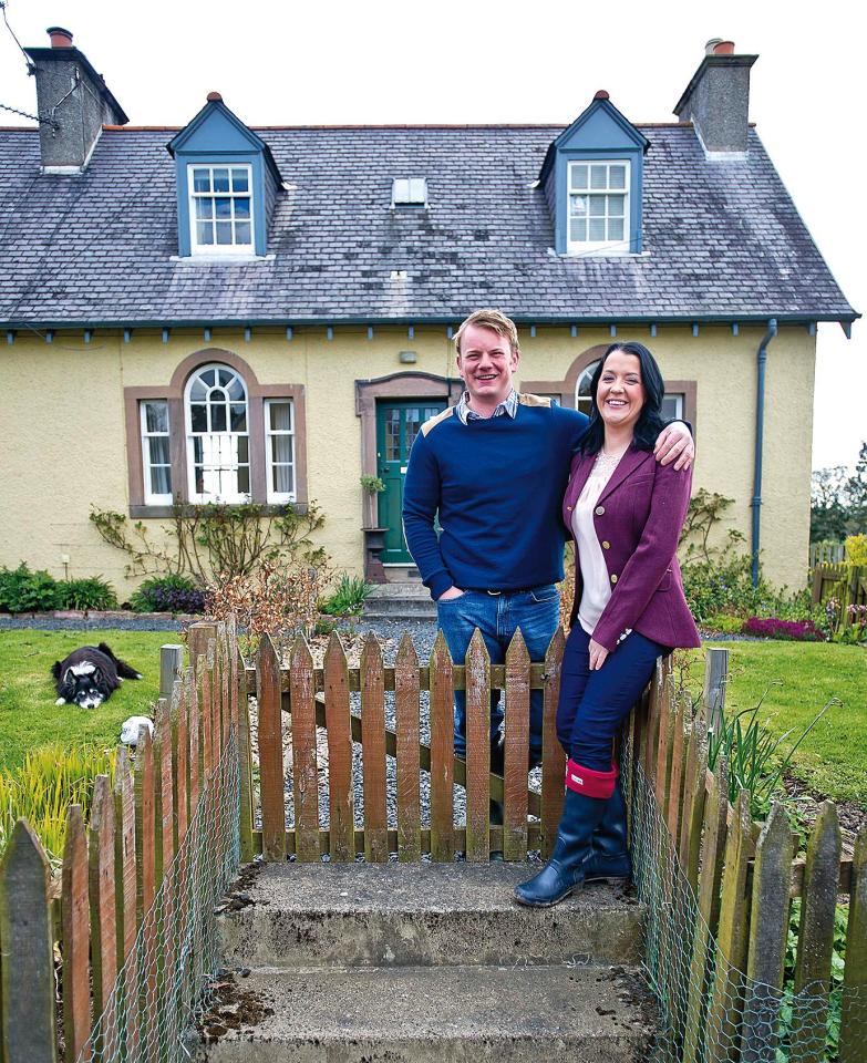 Eimear O’Hagan moved from London to the Scottish Borders to live with boyfriend Malcolm