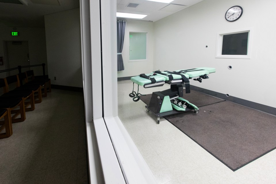 San Quentin's death lethal injection facility