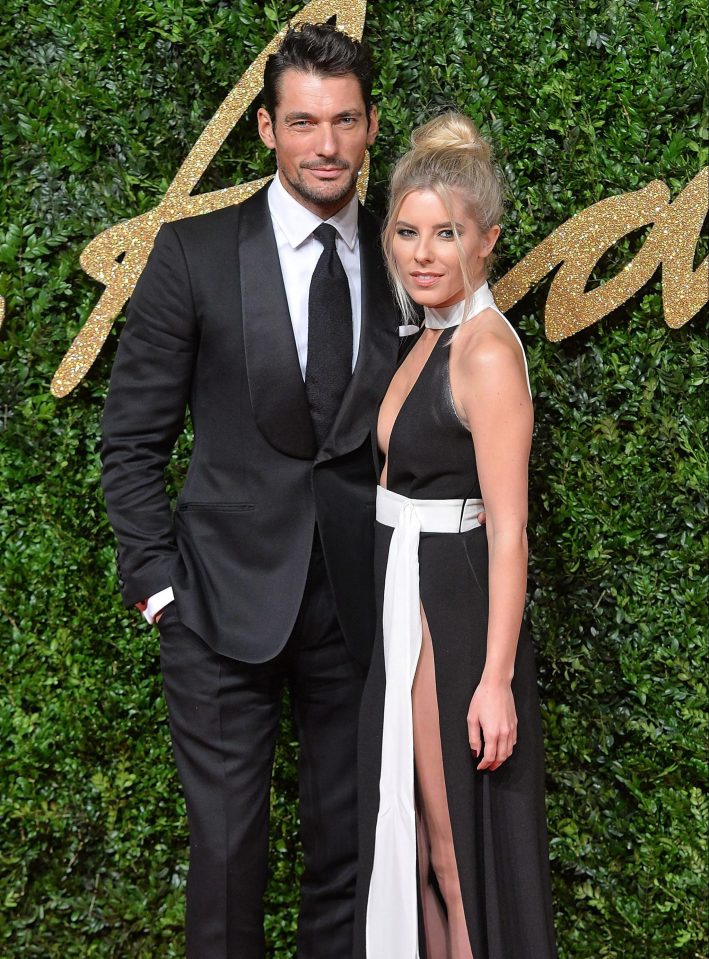  Mollie was in a relationship with model David Gandy for five years