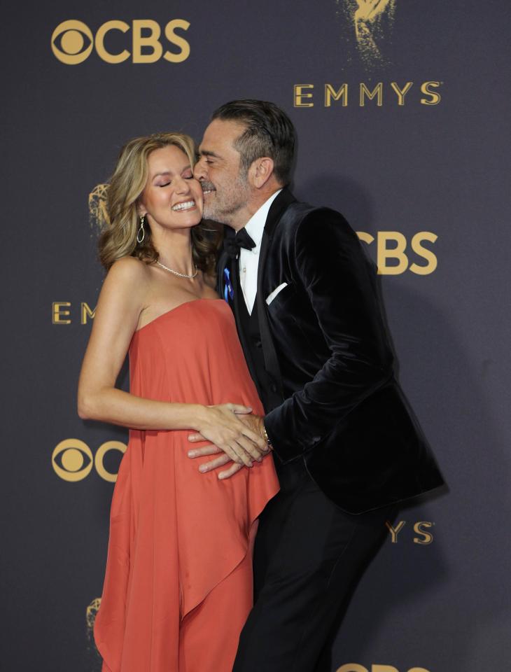 Jeffrey Dean Morgan announced his wife Hilarie has given birth to a baby girl 