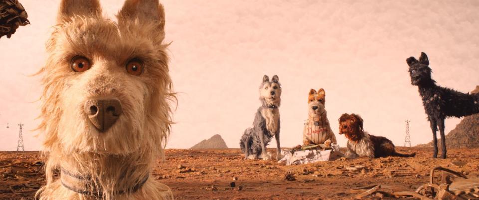  Anderson's latest film follows a pack of dogs in a fictional Japanese city