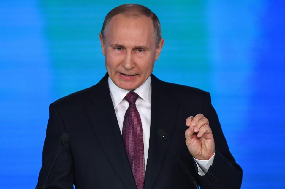  Vladimir Putin has boasted about his nuclear arsenal
