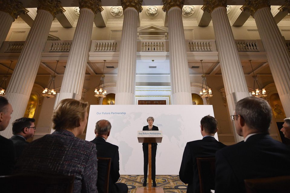  Theresa May's speech is the third major intervention made by the PM in the Brexit debate