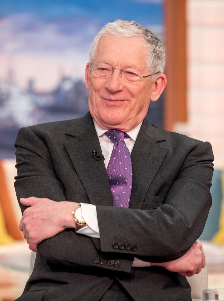  Nick Hewer is an English TV star