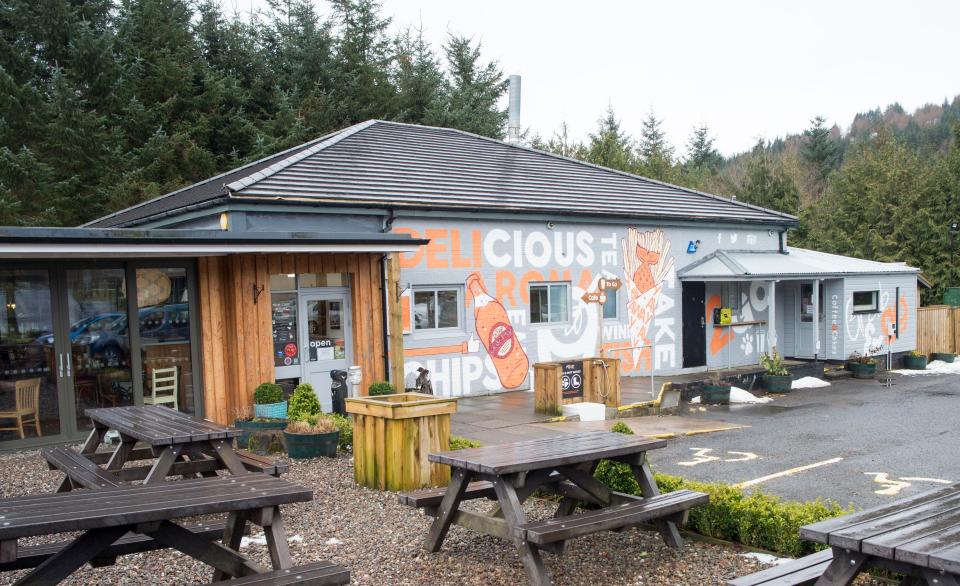  Sarah was struggling to find the right business venture in London and by chance came across the abandoned Little Chef for sale in Tyndrum. It's now the Real Food Café
