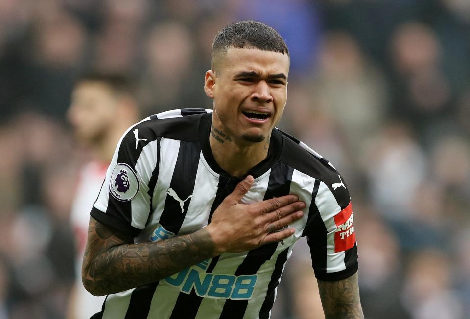  Kenedy scored twice in Newcastle's recent 3-0 win over Southampton