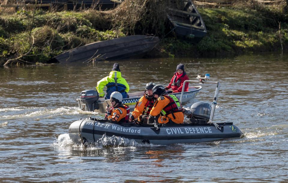  Emergency services in search for the missing 14-year-old girl last week