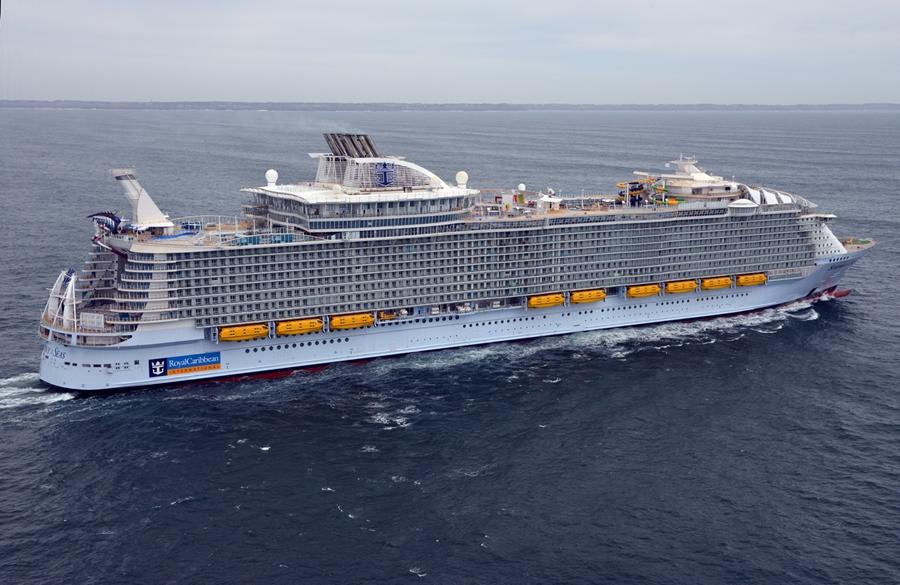 The Symphony Of The Seas has taken over the title of the world's biggest cruise ship