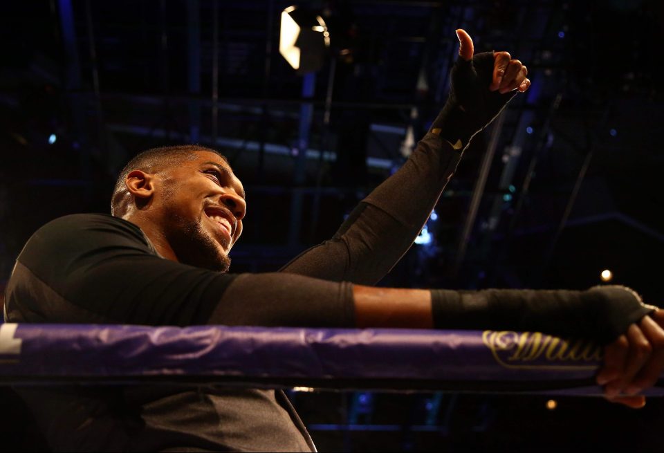 Anthony Joshua will have to work if he wants to be smiling after taking on Joseph Parker