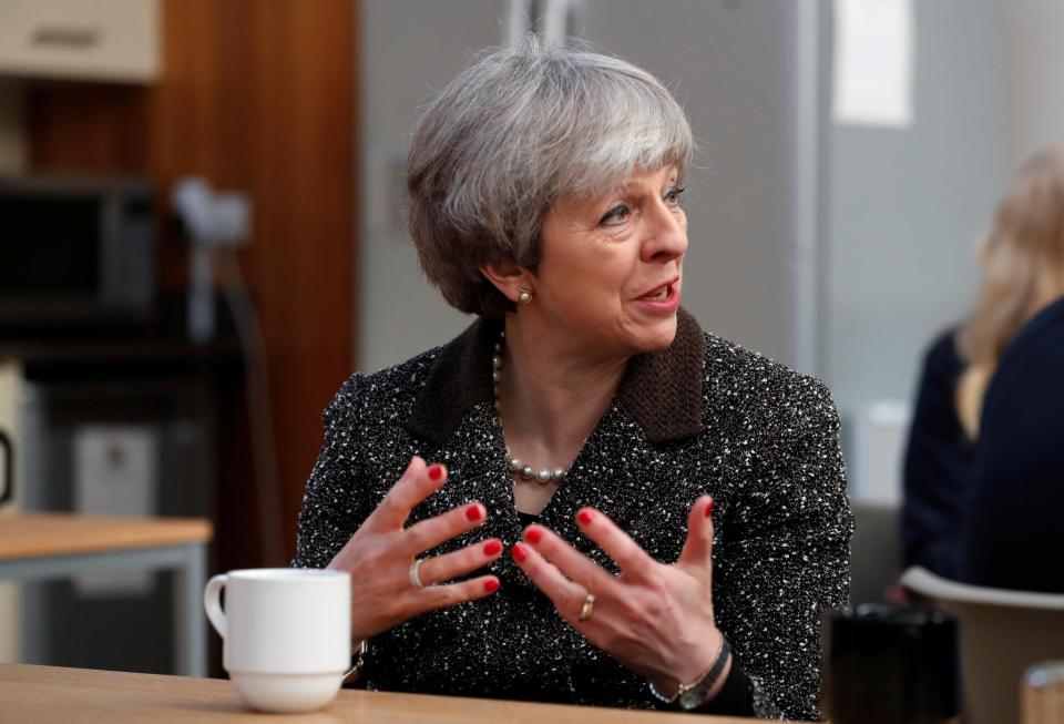  Theresa May promised to continue to fund womens' refuges
