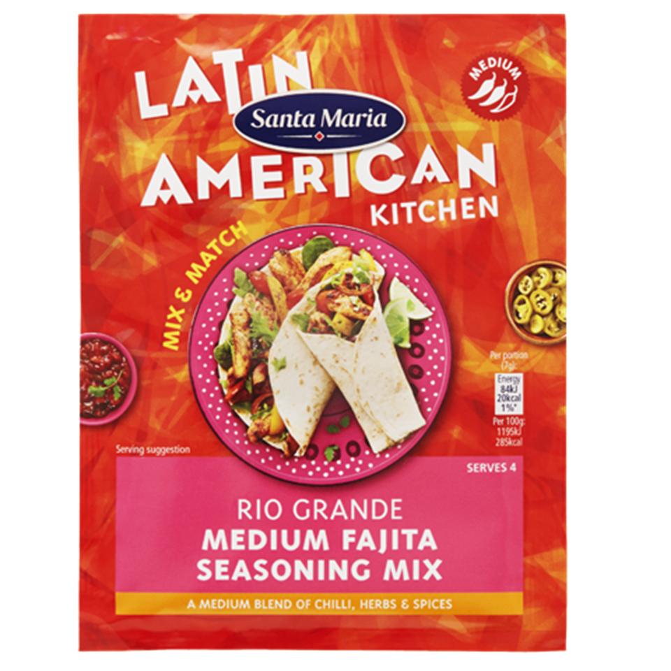  Bag a free sachet of fajita seasoning when you shop at Sainsbury's and use the code FREESANTAM