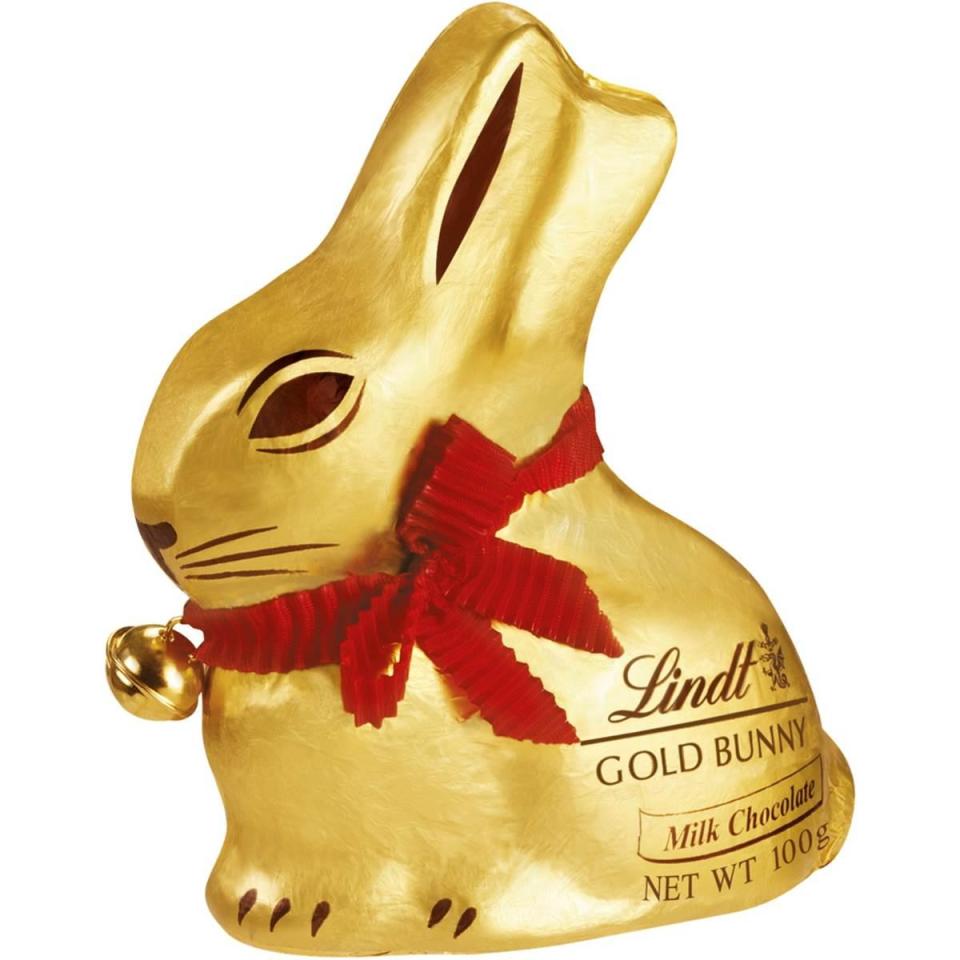  It's two for £2.50 for Lindt chocolate bunnies at Tesco