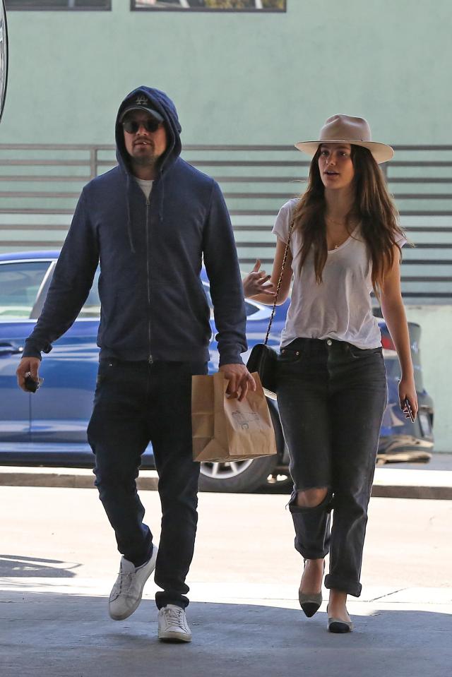 Camila Morreno and Leonardo DiCaprio