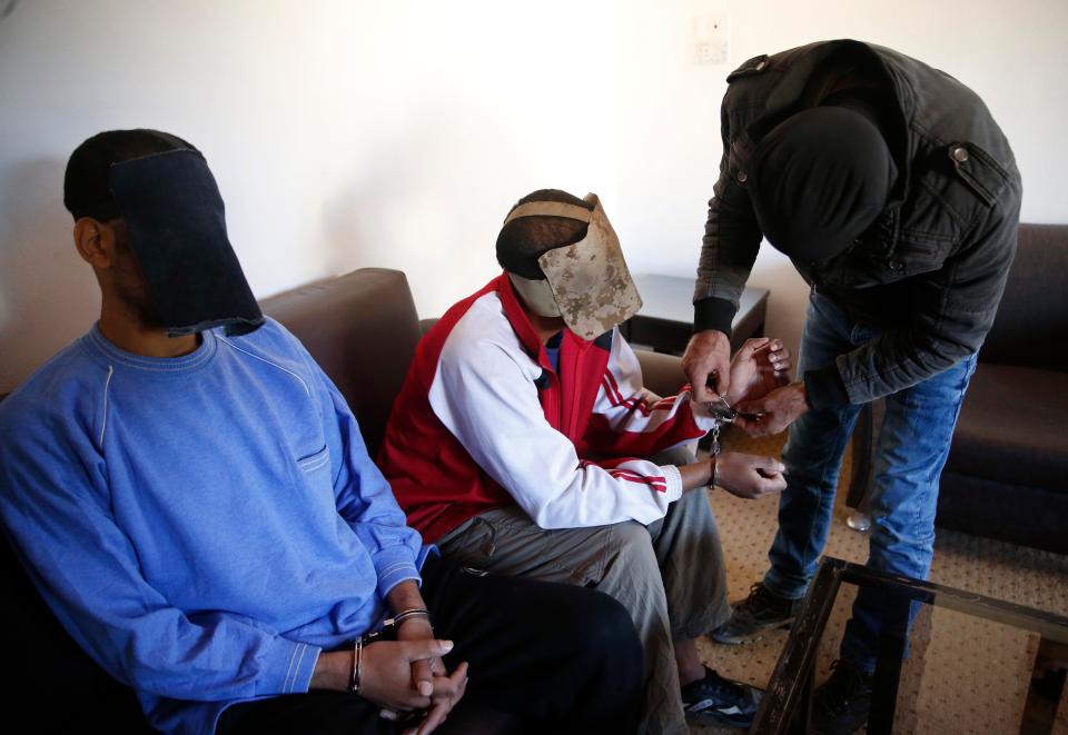 The pair were captured in Syria by US led forces in early January