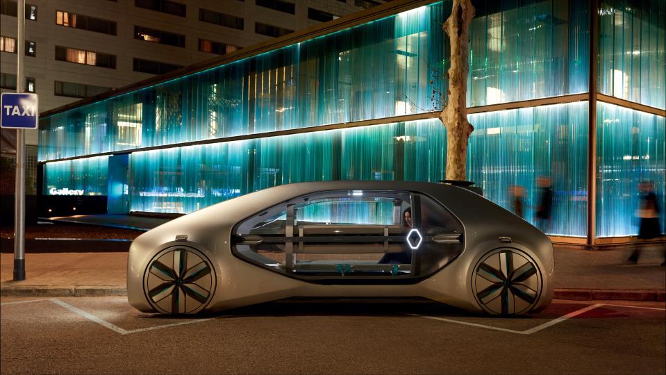  Concept taxi is fully driverless and zero-emissions