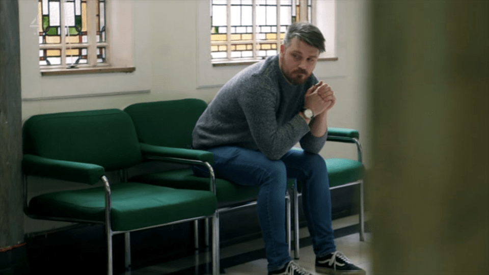 Richard looked devastated by the divorce news