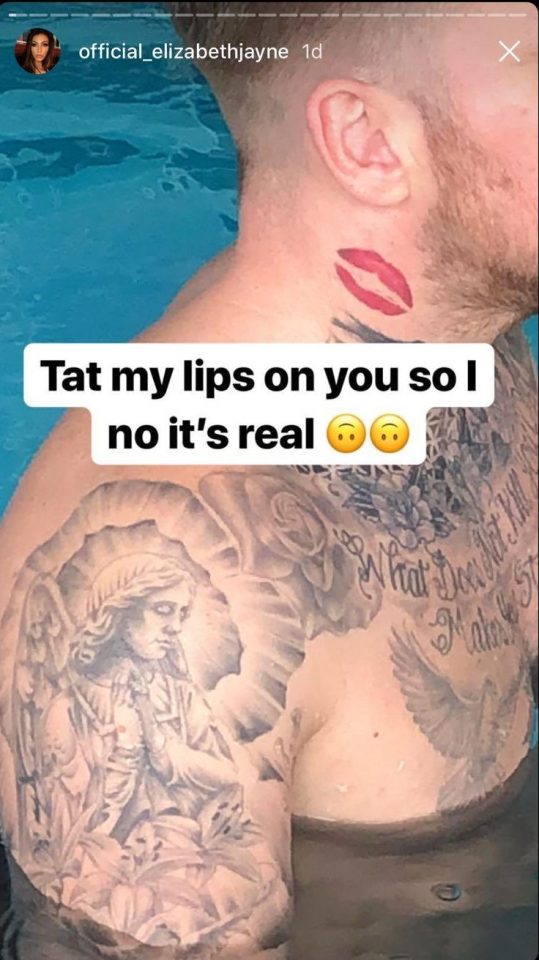 Elizabeth-Jayne Tierney reveals she's with Jamie O'Hara in Instagram post