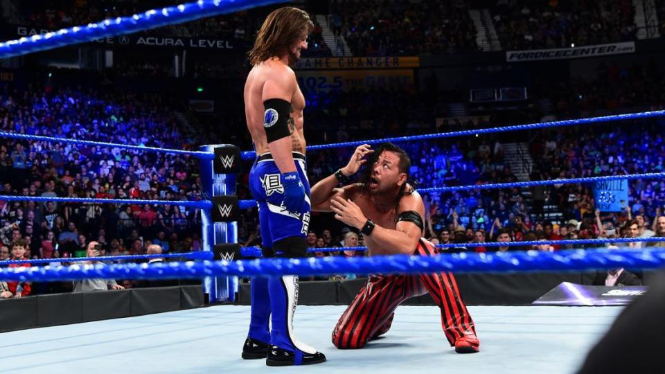  AJ Styles teases Nakamura ahead of the technical showcase