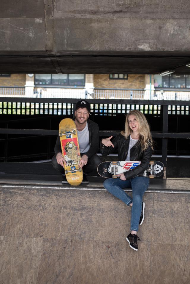  Matt Cardle credits skating for keeping him fit since the age 12 and couldn't imagine ever giving it up