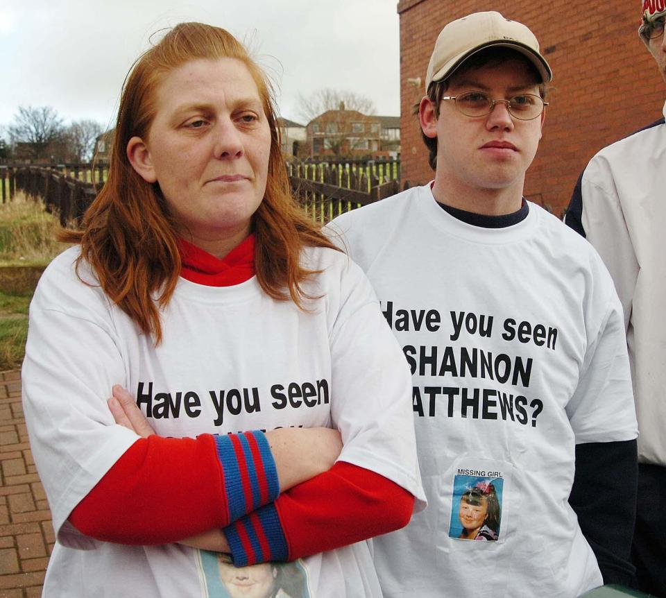 Matthews with her ex-boyfriend Craig Meehan, a convicted paedophile