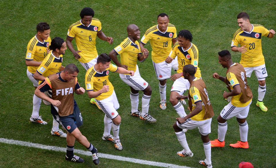 The Colombians have flair and pace in abundance 