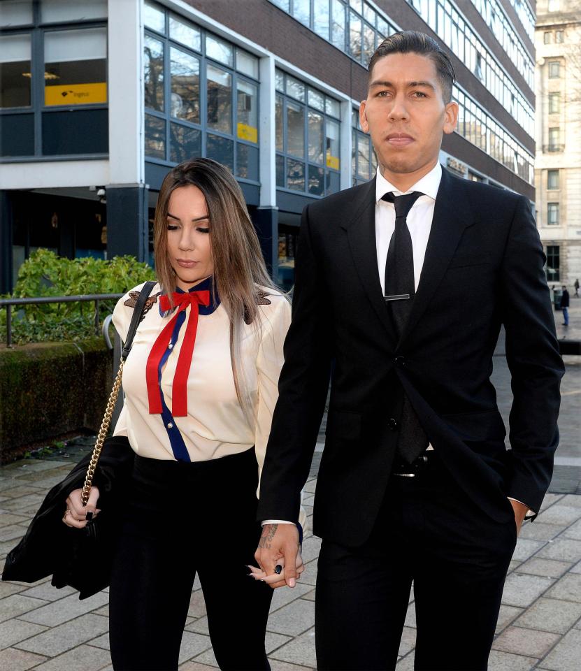  Roberto Firmino at court after being given a £20,000 fine and year-long driving ban for a string of offences