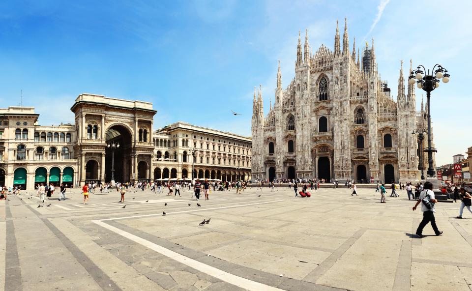 The young Brits were on a night out in Milan when they were attacked