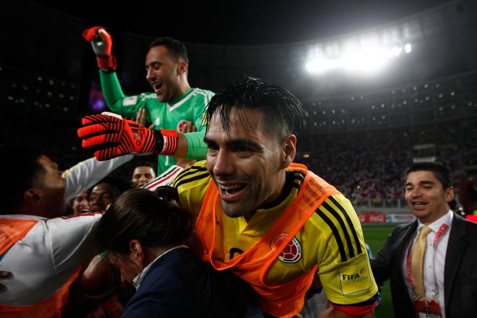 Radamel Falcao will likely lead the line in Russia