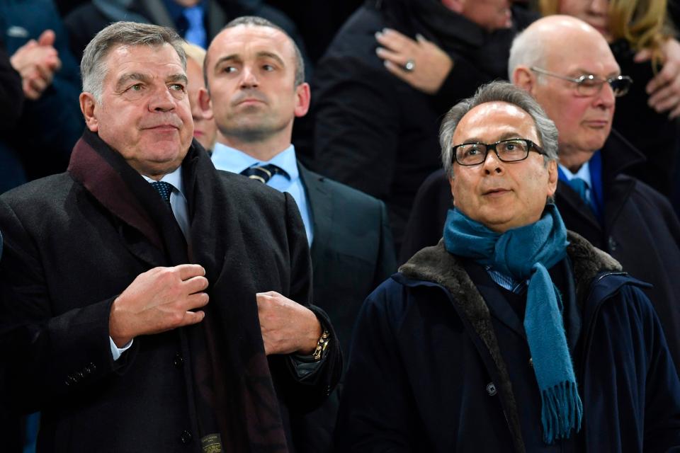  Farhad Moshiri, right, is the new owner Allardyce has to impress