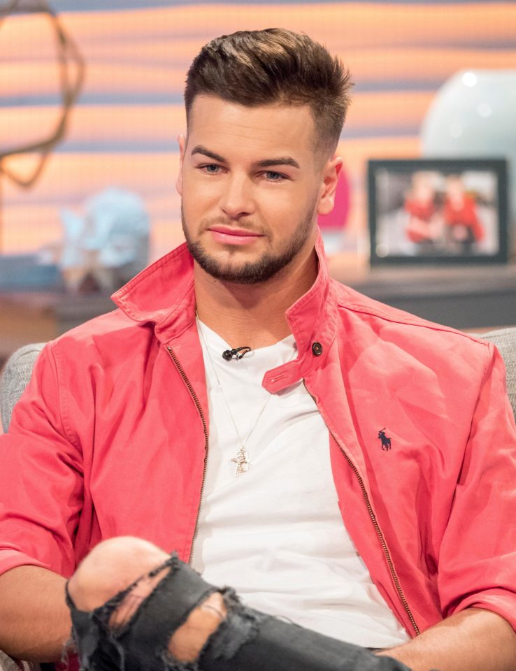  Chris and Georgia are thought to have got together after DMing one another on social media
