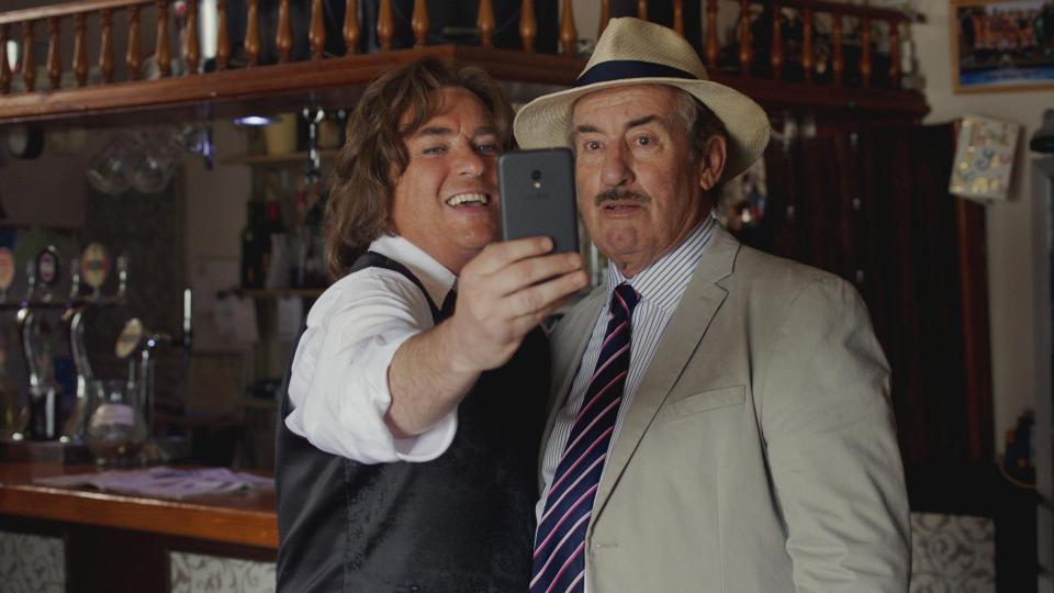  Benidorm's Sammy Valentino (Shane Richie) and Monty (John Challis)