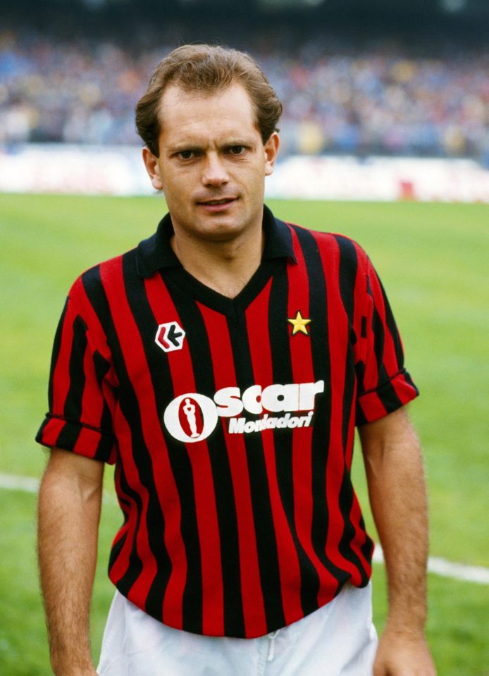 Ray Wilkins played for AC Milan from 1984 to 1987