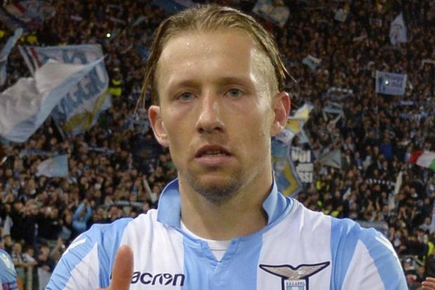 Lazio star Lucas Leiva wants to sit with Liverpool fans in the away end against Roma