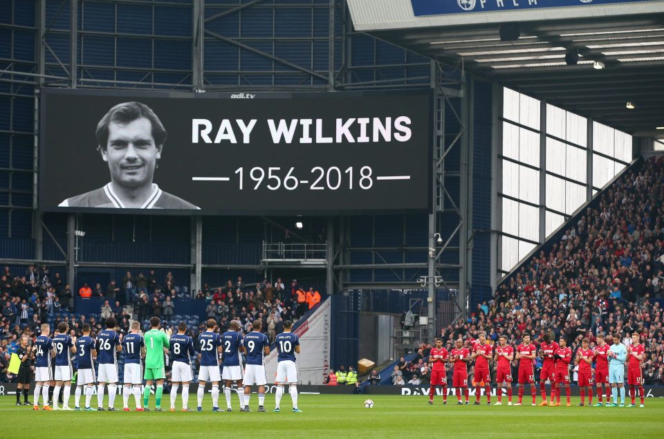 Premier League clubs up and down the country pay tribute to the late Ray Wilkins