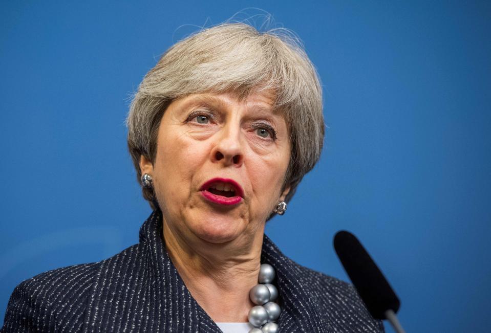  Theresa May is set to unveil a £75million cash injection to fund further research into prostate cancer