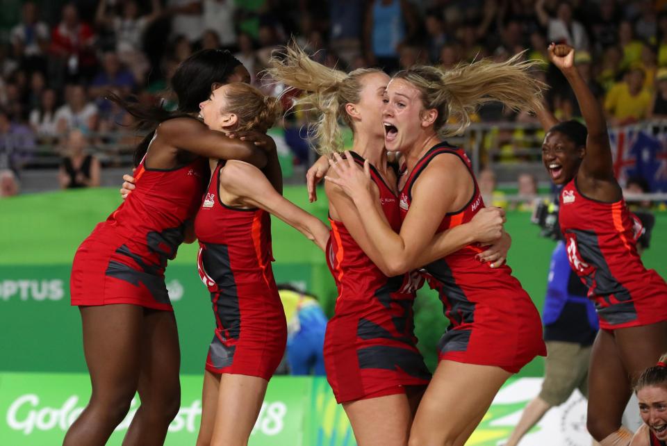  There were jubilant scenes when England realised they had won