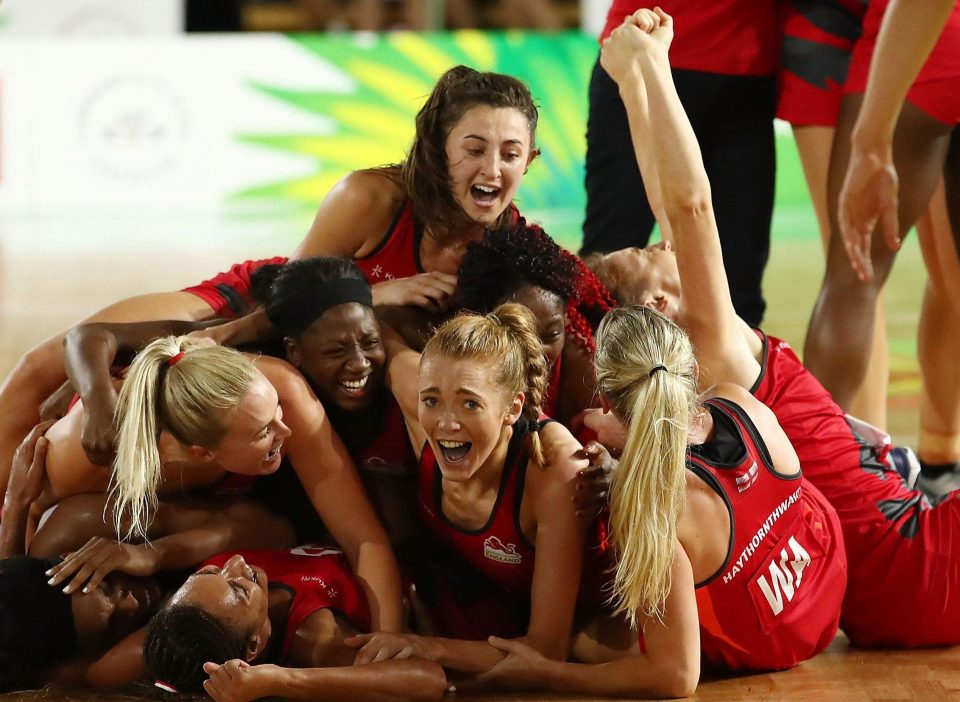  The shocked Roses jumped on each other in a huge celebration at the historic win