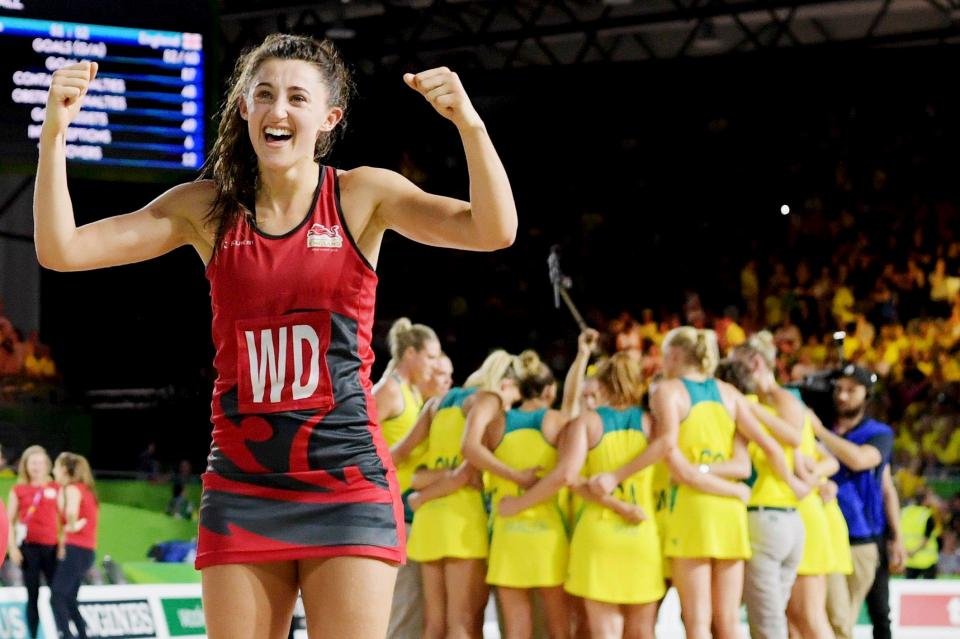  The team could barely contain themselves as Australia appeared devastated at their loss in the last second