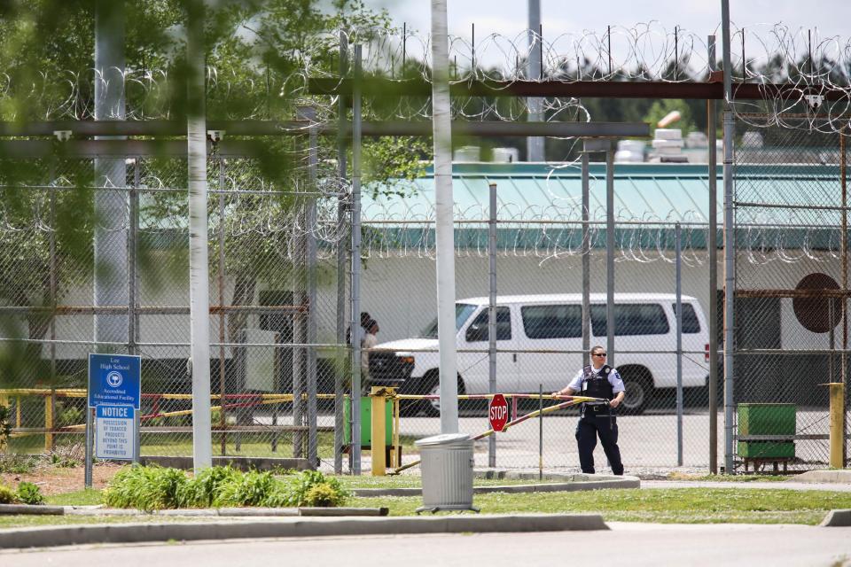 Forty-four guards were on duty when a fight broke out in a dorm at the 1,583-inmate prison in South Carolina, US