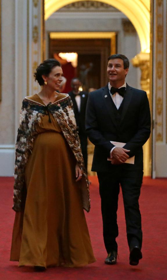  New Zealand's Prime Minister Jacinda Ardern arrives at the event this evening