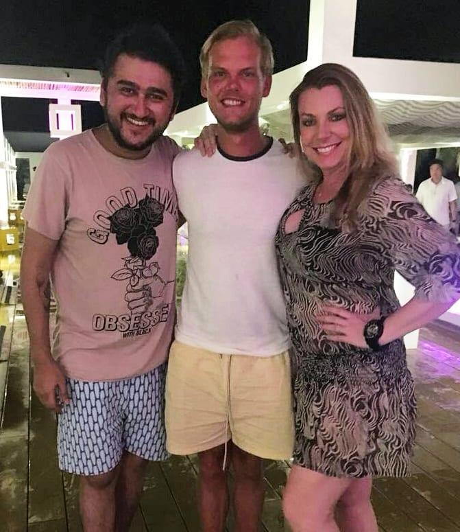 One of the last photos taken on Avicii taken in the Muscat Hills resort in Oman