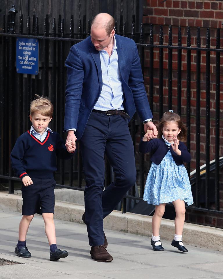 The royal siblings play to the cameras