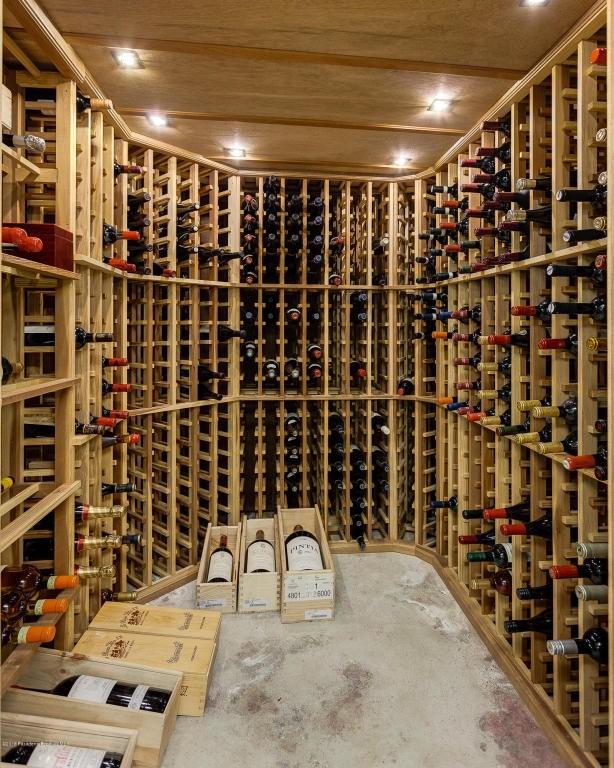 The house has a wine cellar