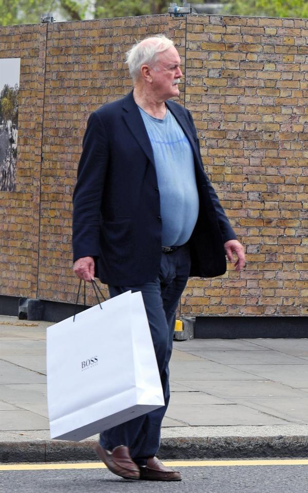  John pounds the pavements, running errands in West London with a relative