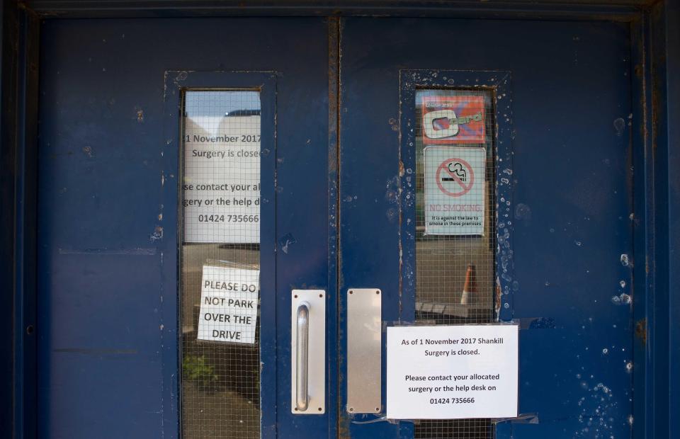 Two of Dr Bradley’s  former surgeries were closed yesterday and two others are under new ownership