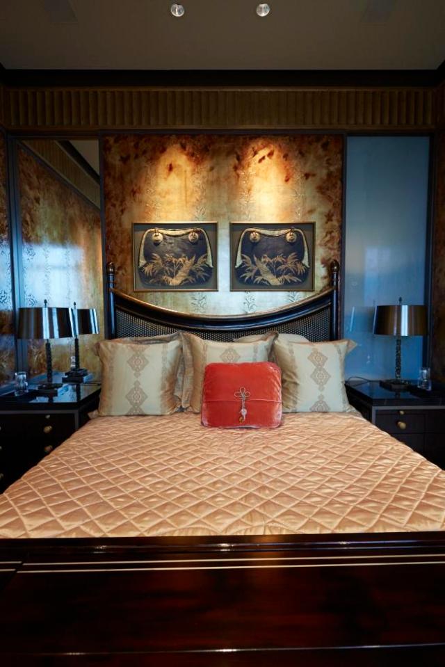  Now he sleeps in ultimate luxury - a far cry from the YMCA hostel - in a home described by Frobes as 'fit for a king' after it was redecorated top to bottom